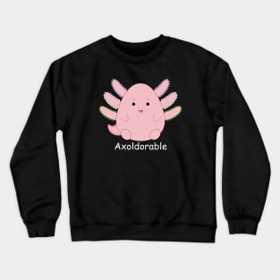 Axolotl Cutie Genderqueer Crewneck Sweatshirt